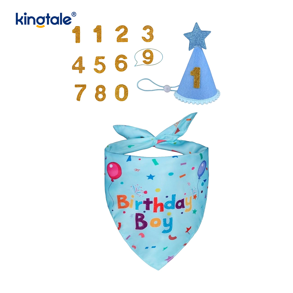 Lemmikkien syntymäpäivä bandanasetti