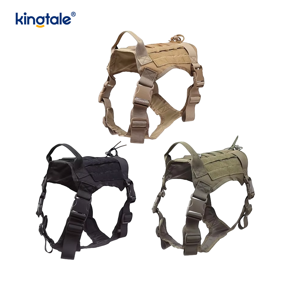 No Pull Tactical Dog -valjaat keskikokoiselle koiralle
