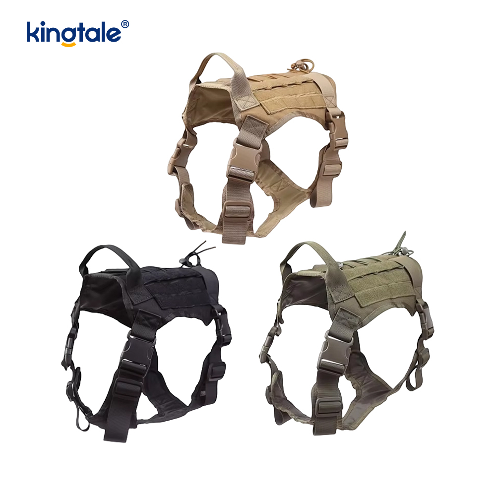 No Pull Tactical Dog -valjaat keskikokoiselle koiralle