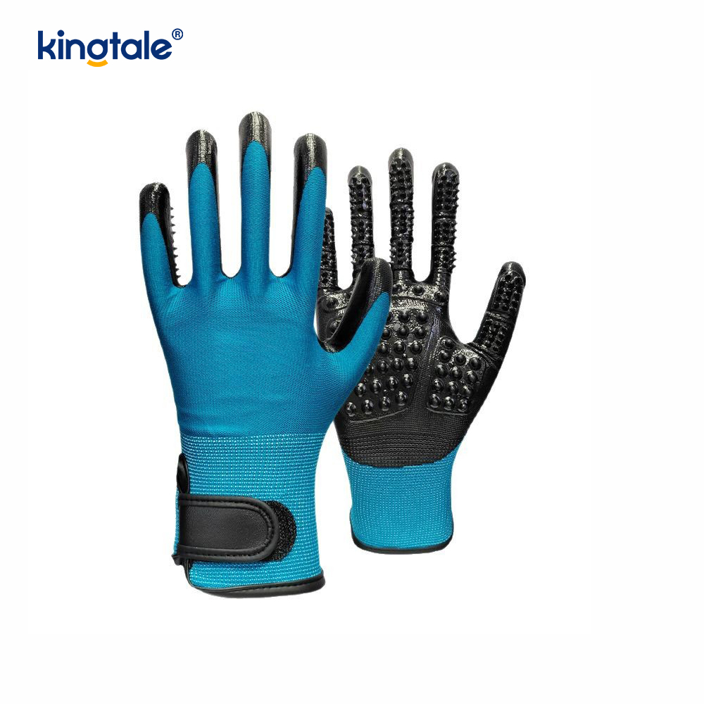 Lemmikkien karvanpoistokäsine Hellävarainen lemmikkieläinten hoitokäsineharja Deshedding Glove