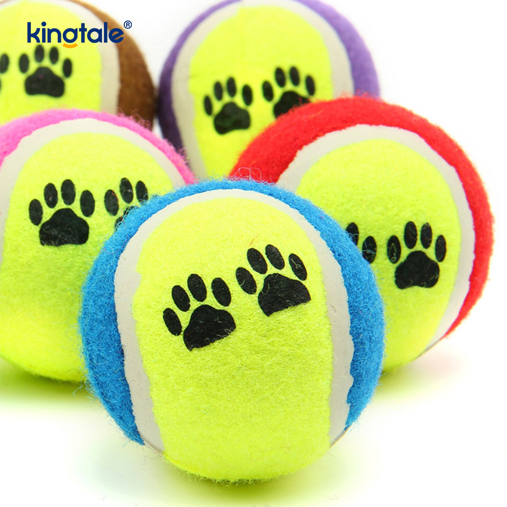 Pet Toy Tennis Kestävä ja puremisenkestävä interaktiiviseen Pet Chew Exercise -harjoitukseen