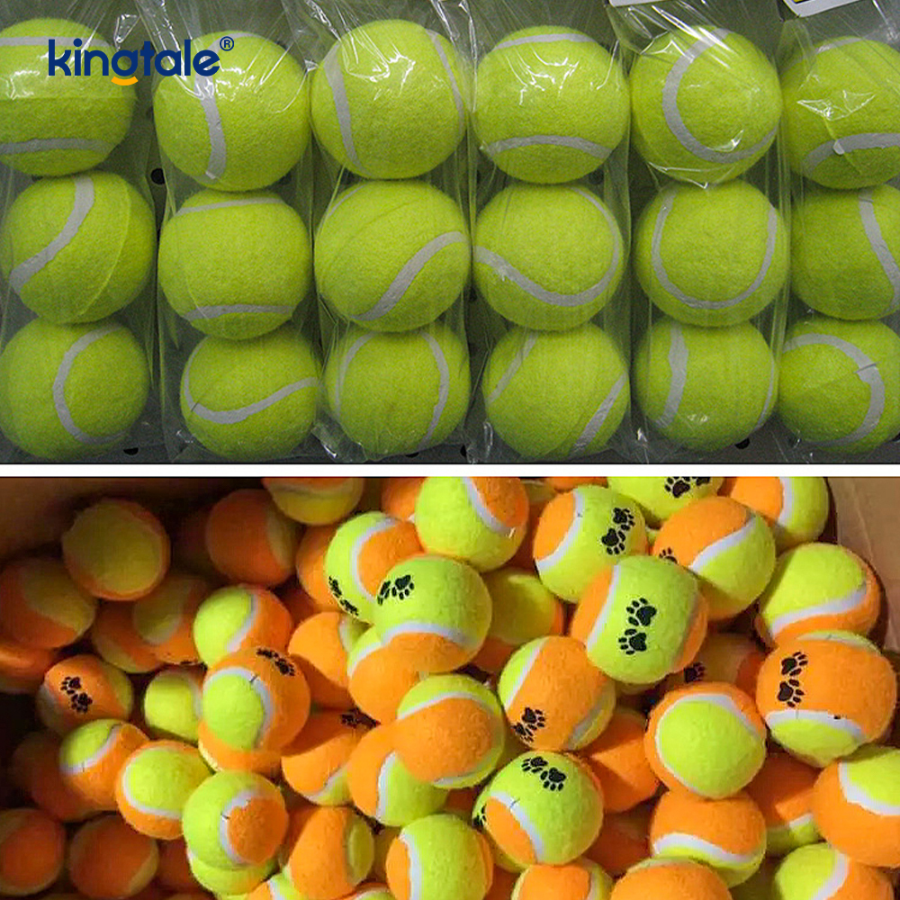 Pet Toy Tennis Kestävä ja puremisenkestävä interaktiiviseen Pet Chew Exercise -harjoitukseen