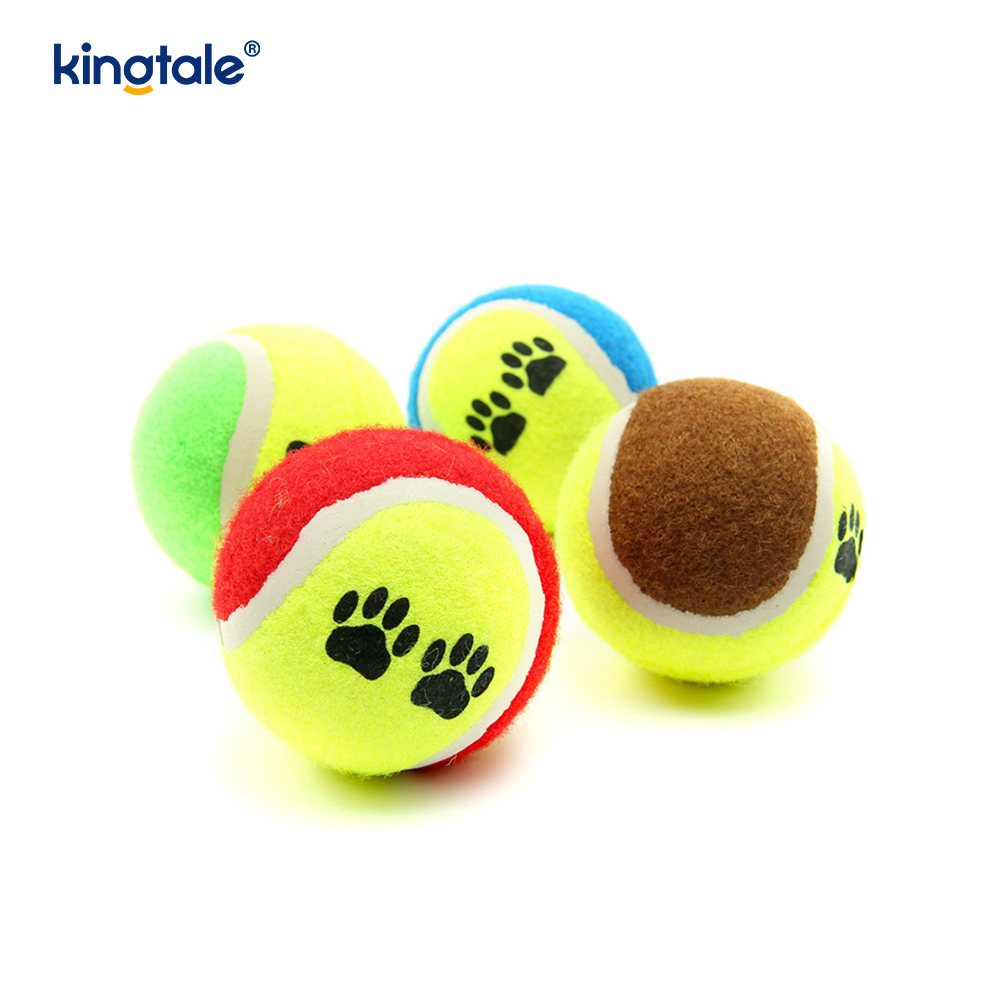 Pet Toy Tennis Kestävä ja puremisenkestävä interaktiiviseen Pet Chew Exercise -harjoitukseen