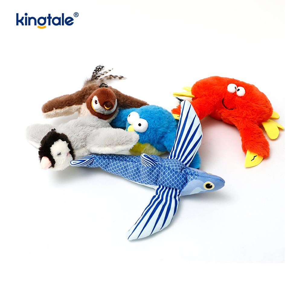 Simuloitu Sparrow Pet Pehmolelu kaikille roduille Cat Kicker Catnip Lelut Sparrow