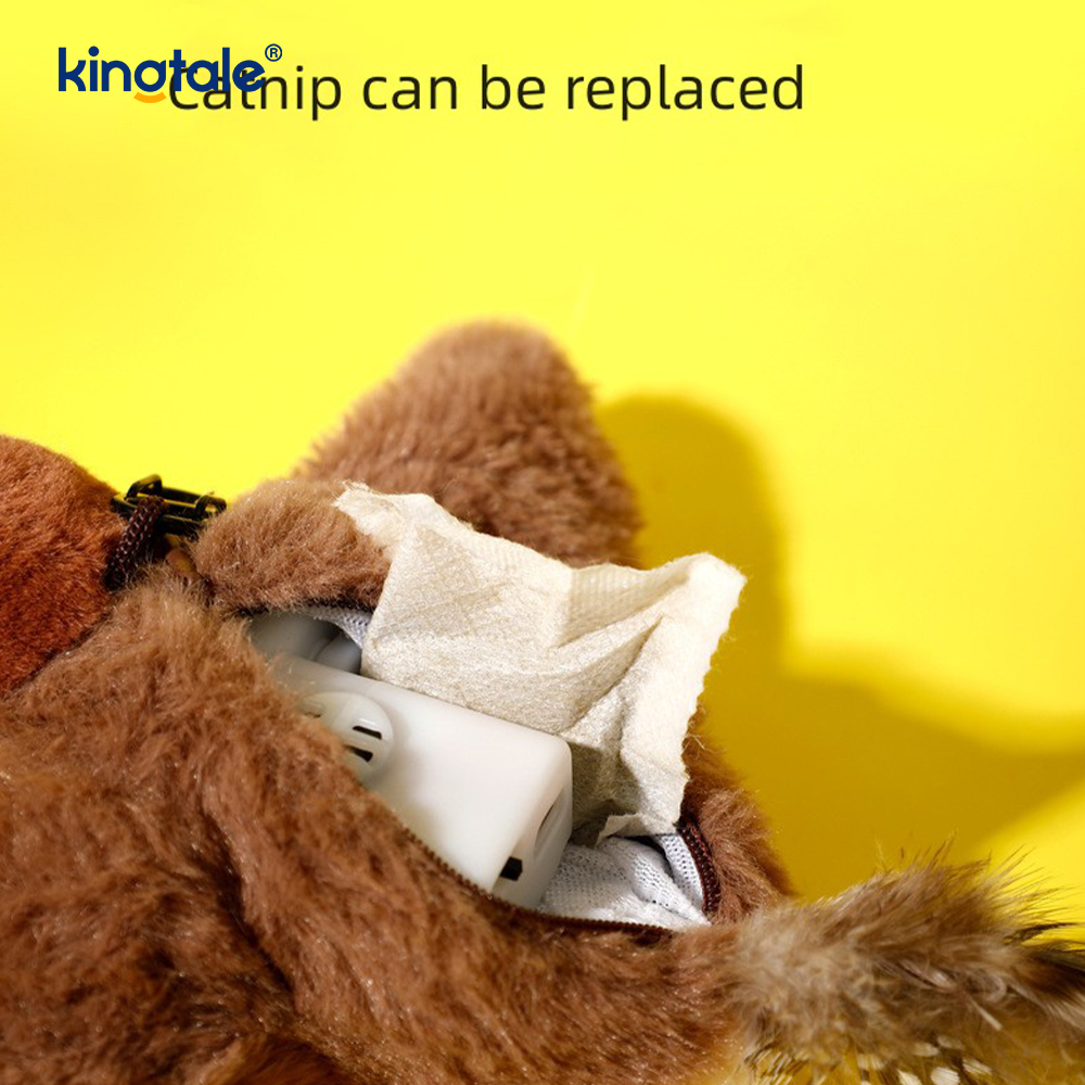 Simuloitu Sparrow Pet Pehmolelu kaikille roduille Cat Kicker Catnip Lelut Sparrow