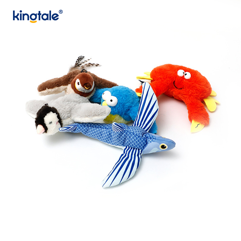 Simuloitu Sparrow Pet Pehmolelu kaikille roduille Cat Kicker Catnip Lelut Sparrow