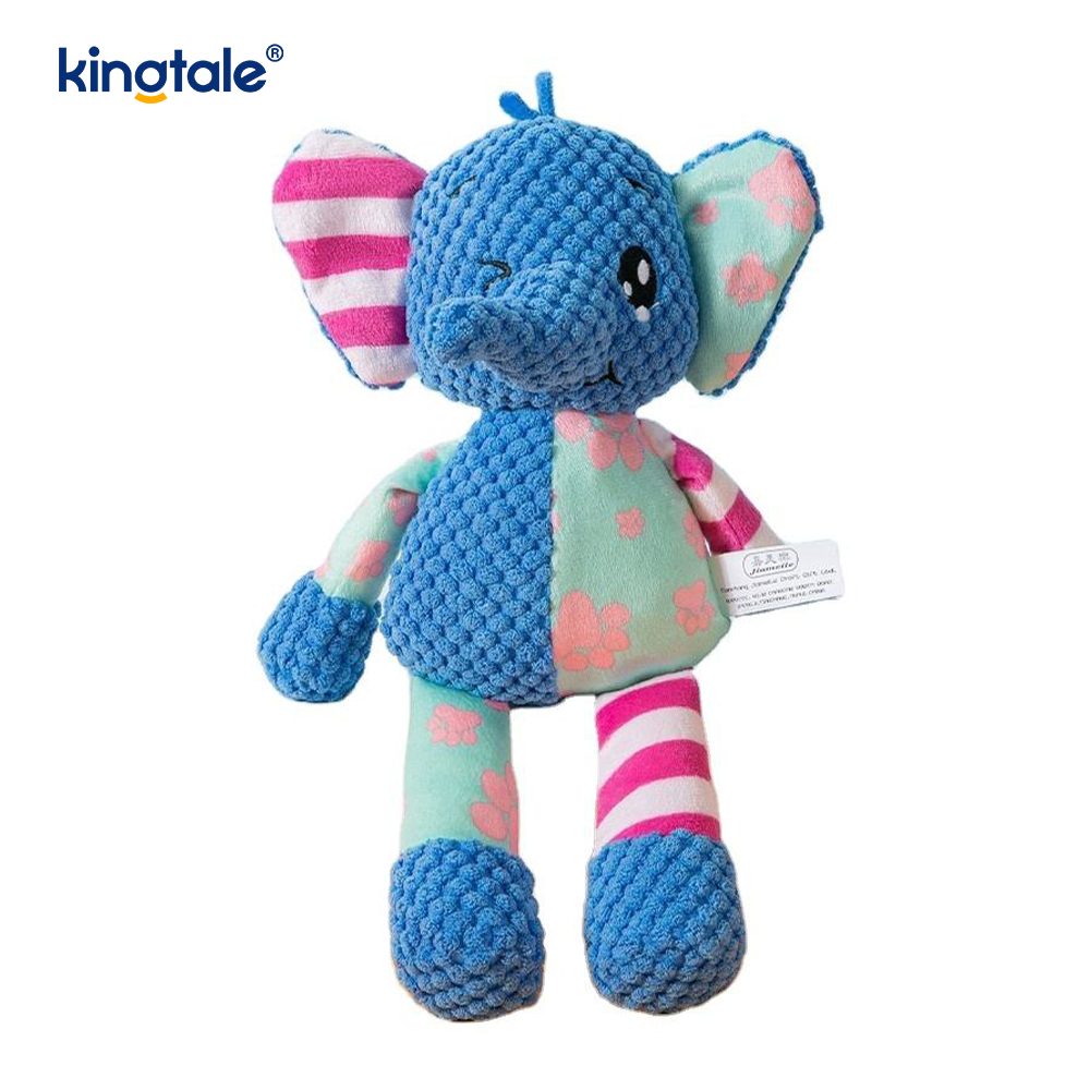Blue Elephant pehmeä pehmolelu konepestävällä sinisellä kankaalla