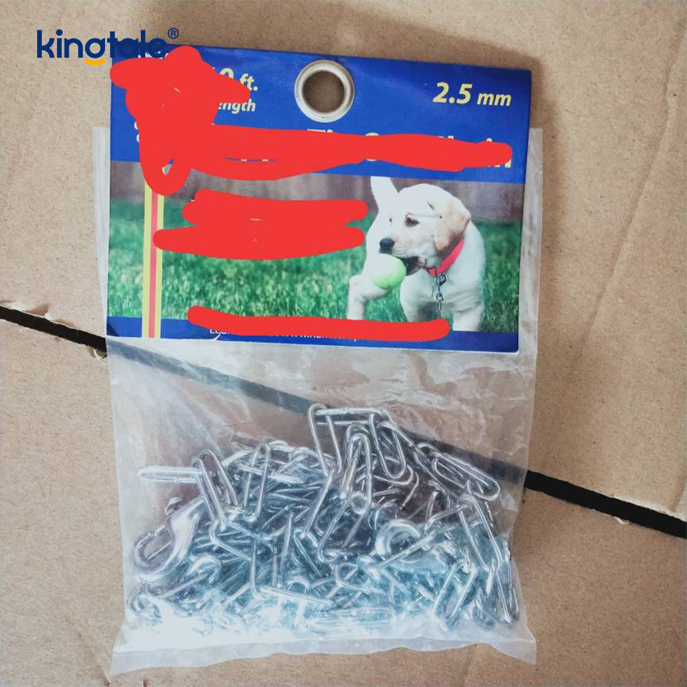 Pet Pinch Choke -pannat Hiiliteräksinen metallipiikki koiran koulutuspanta