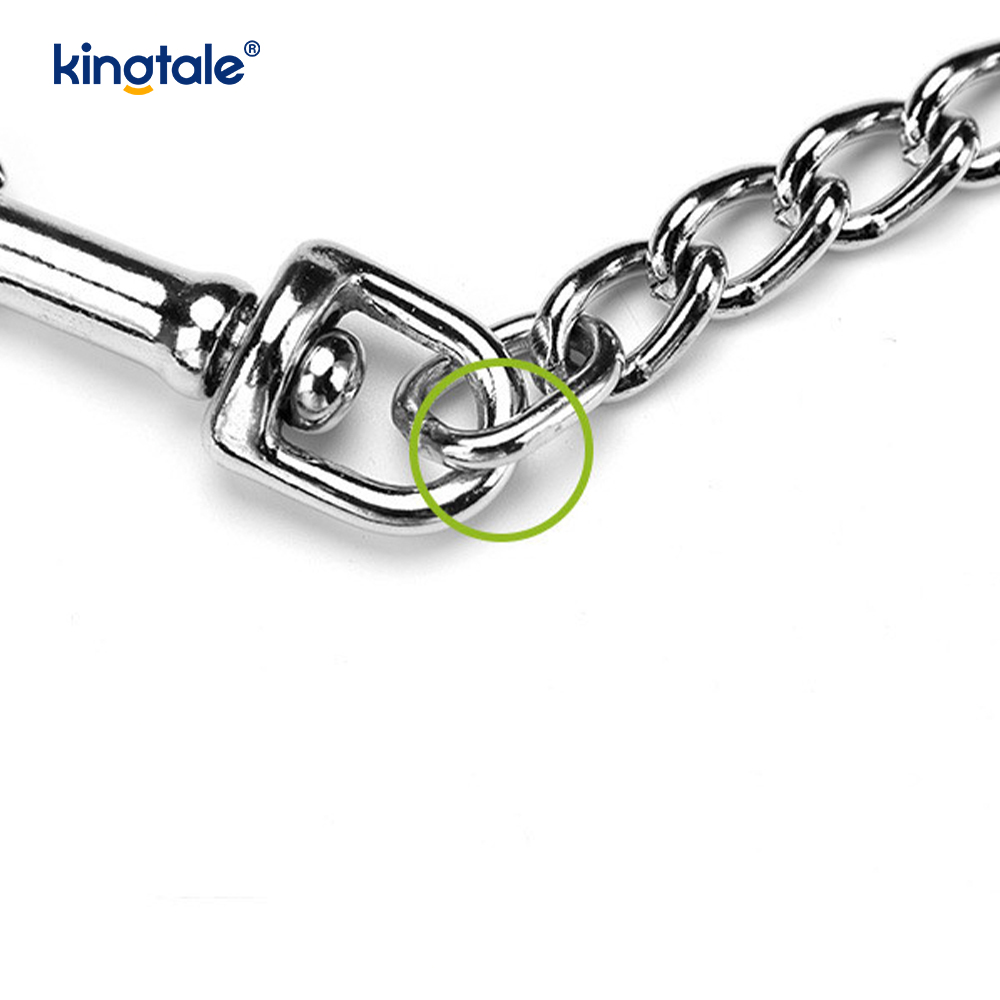 Räätälöity metalli Heavy Duty -koiranketjuketju vaahtomuovikahvalla koirille