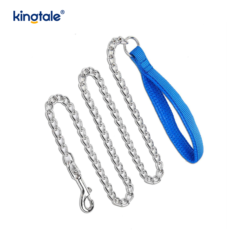 Räätälöity metalli Heavy Duty -koiranketjuketju vaahtomuovikahvalla koirille
