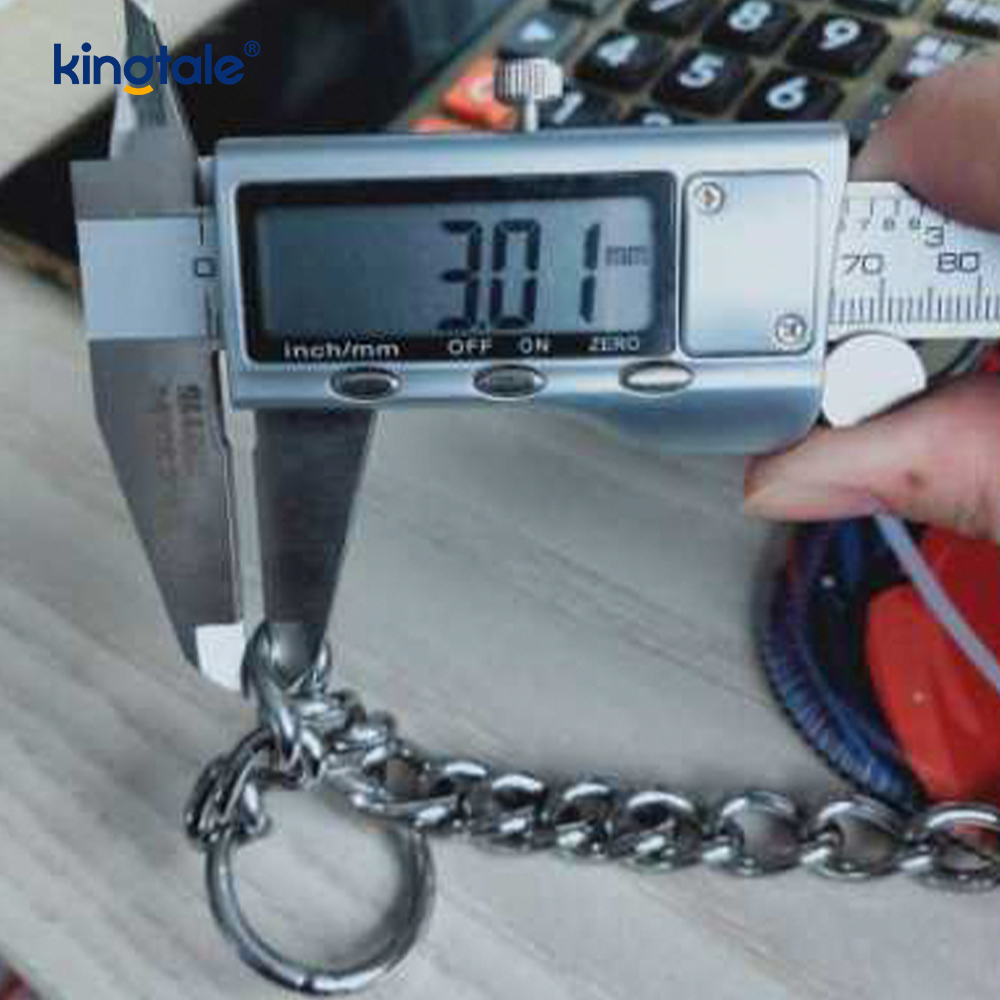 Räätälöity metalli Heavy Duty -koiranketjuketju vaahtomuovikahvalla koirille