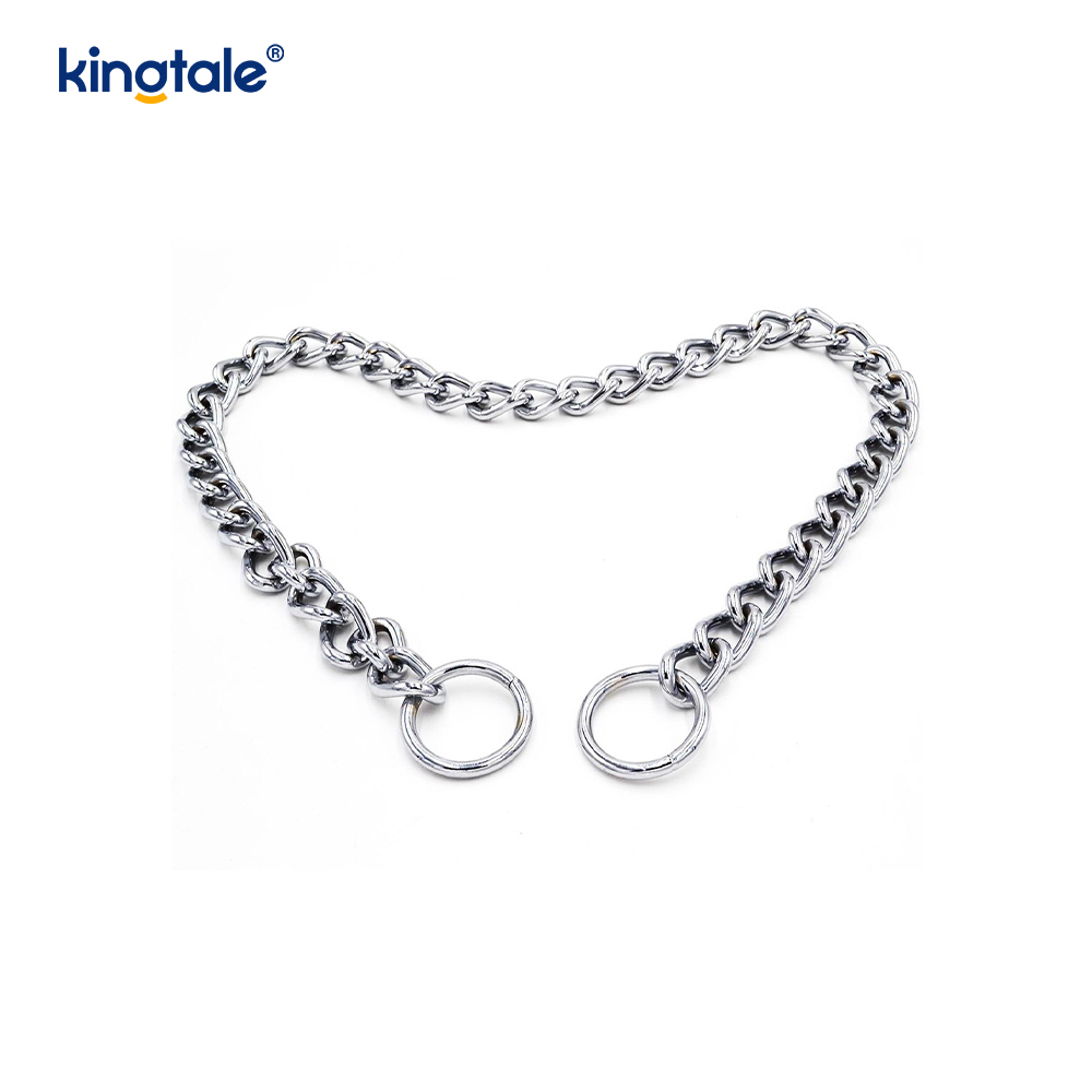 Metalliharjoituskoiran Choke Collar Slip P -ketju Raskas ketju koirille