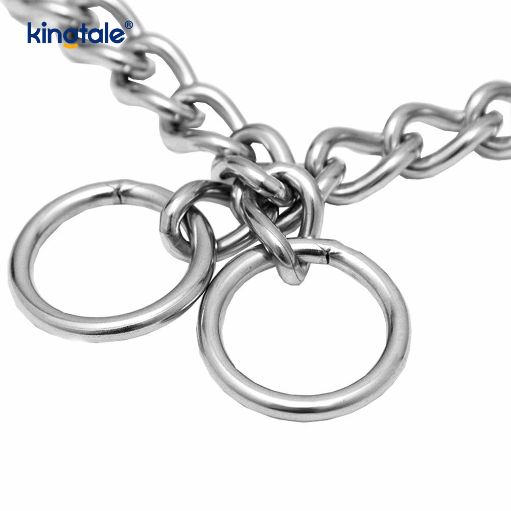 Metalliharjoituskoiran Choke Collar Slip P -ketju Raskas ketju koirille