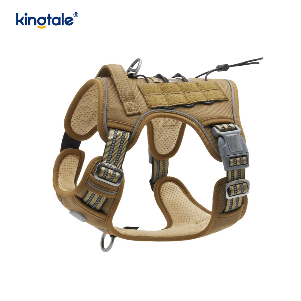 Solid No Pull Nylon Heavy Duty Dog Belt -liivi harjoitusvaljaat Rinta