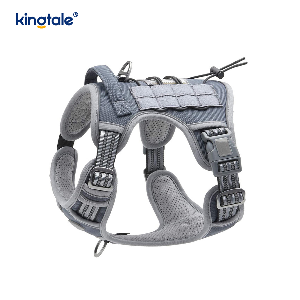Solid No Pull Nylon Heavy Duty Dog Belt -liivi harjoitusvaljaat Rinta