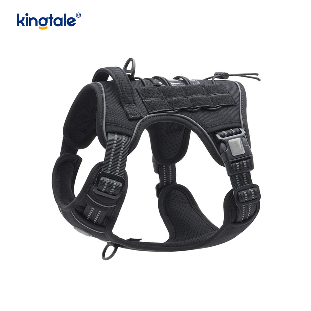 Solid No Pull Nylon Heavy Duty Dog Belt -liivi harjoitusvaljaat Rinta