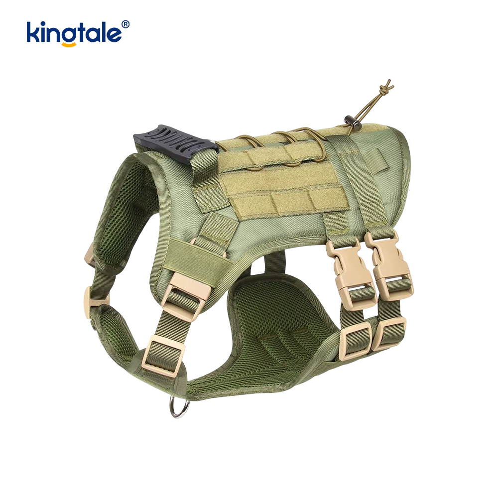 Räätälöity Heavy Duty Large Vest Mesh -hengittävä, säädettävä koiranvaljaat