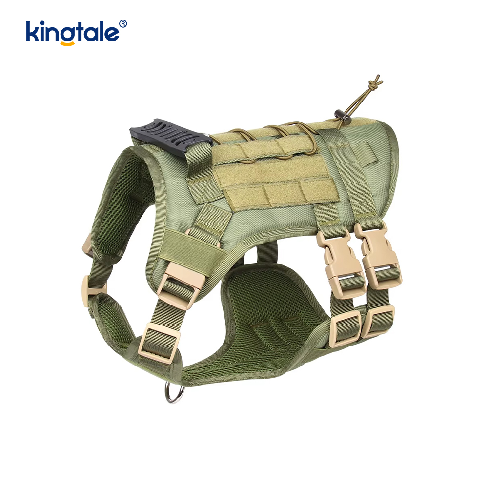 Räätälöity Heavy Duty Large Vest Mesh -hengittävä, säädettävä koiranvaljaat