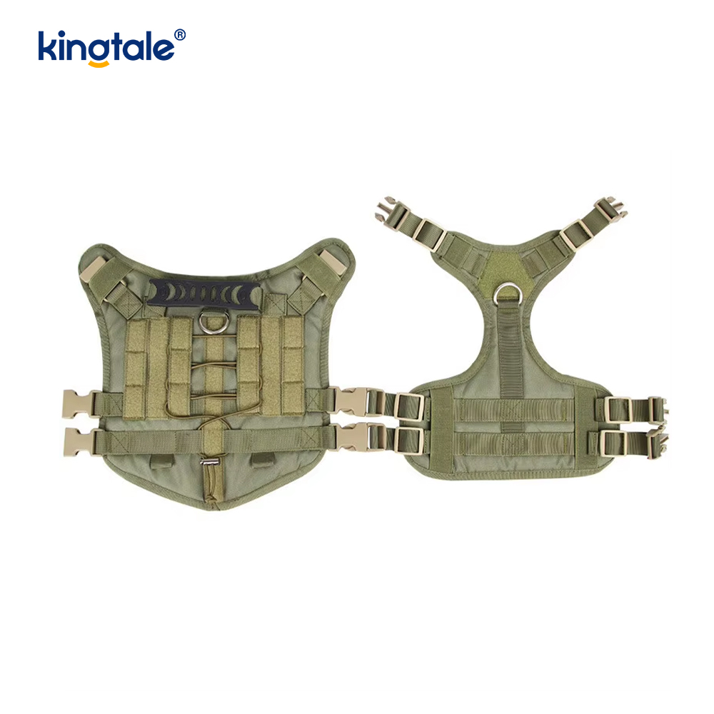 Räätälöity Heavy Duty Large Vest Mesh -hengittävä, säädettävä koiranvaljaat