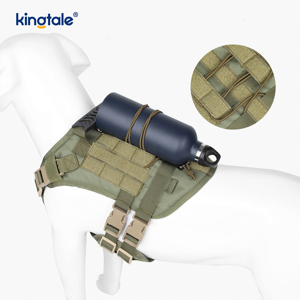 Räätälöity Heavy Duty Large Vest Mesh -hengittävä, säädettävä koiranvaljaat