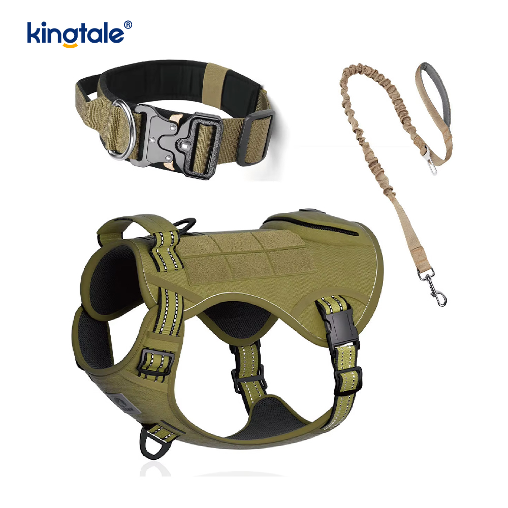 Heavy Duty Tactical Dog -panta talutushihnasarja suurille koirille