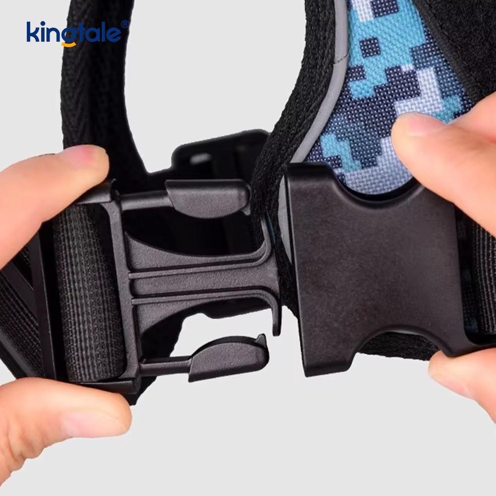 Heavy Duty Tactical No Pull Säädettävä Heijastava Pet Vest koiran valjaat