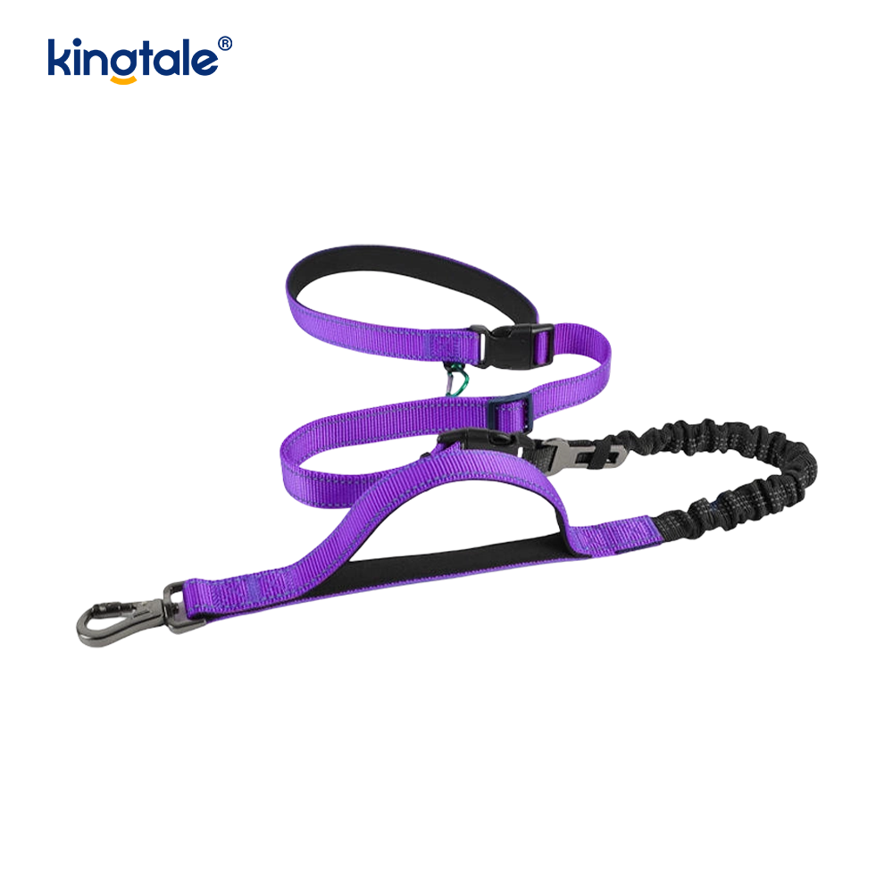Heijastavat Crossbody Hands Free Koiran talutushihnat Lemmikkien kaulapannat