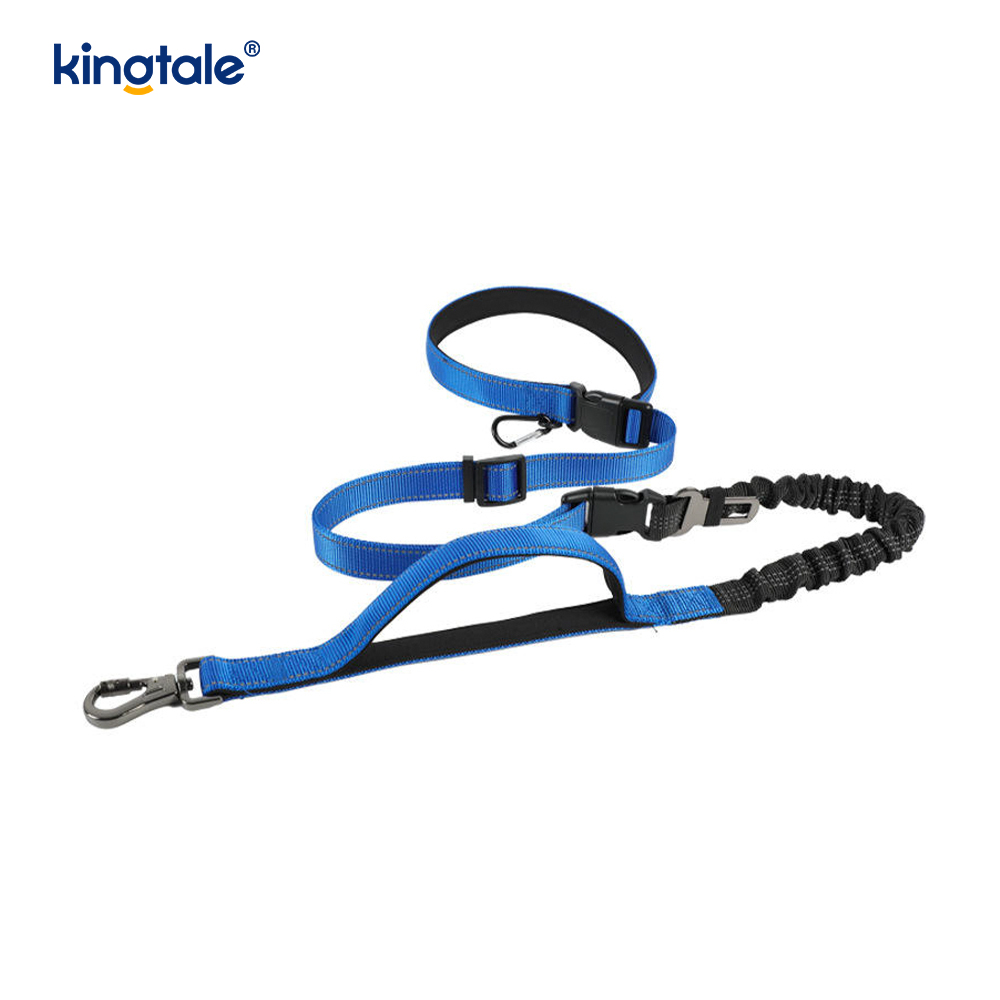 Heijastavat Crossbody Hands Free Koiran talutushihnat Lemmikkien kaulapannat