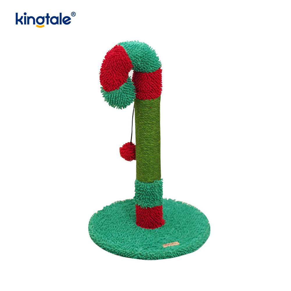 Joulusarja Custom Wear Resistant Cat Scratch Pillar Siege Tower -huoneisto